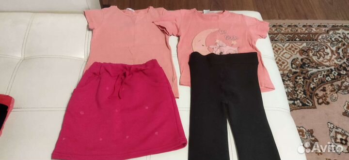 Вещи на девочку 5-6 лет 116-122 см
