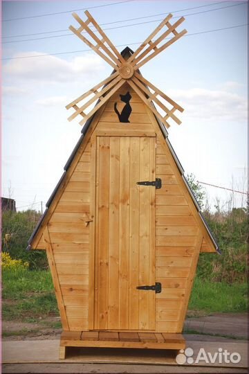 Уличный туалет с установкой BAG334