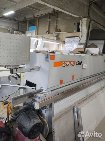 Кромкооблицовочный станок holzher