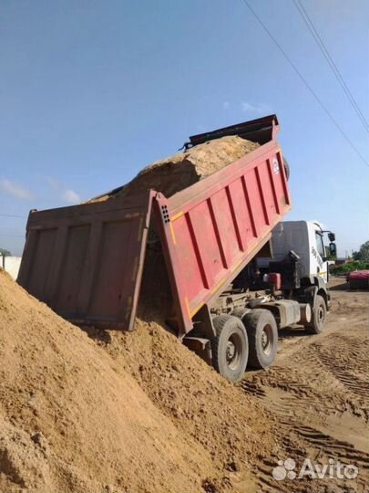 Песок строительный