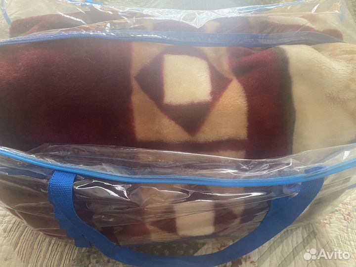 Одеяло покрывало новое теплое