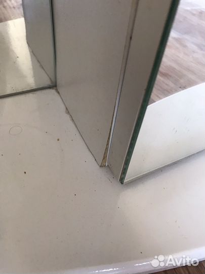 Шкафчик с зеркалом в ванную бу