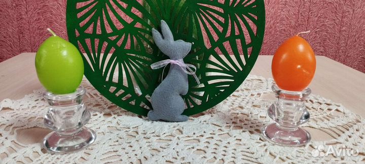 Кролик из фетра