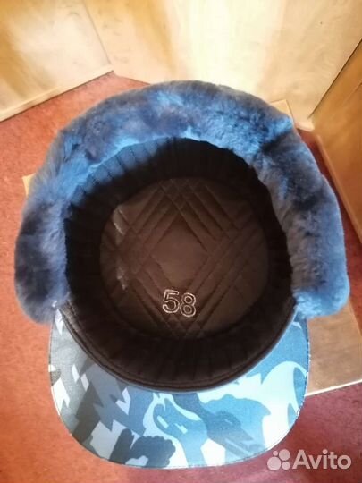 Кепка 58р.мужская зимняя