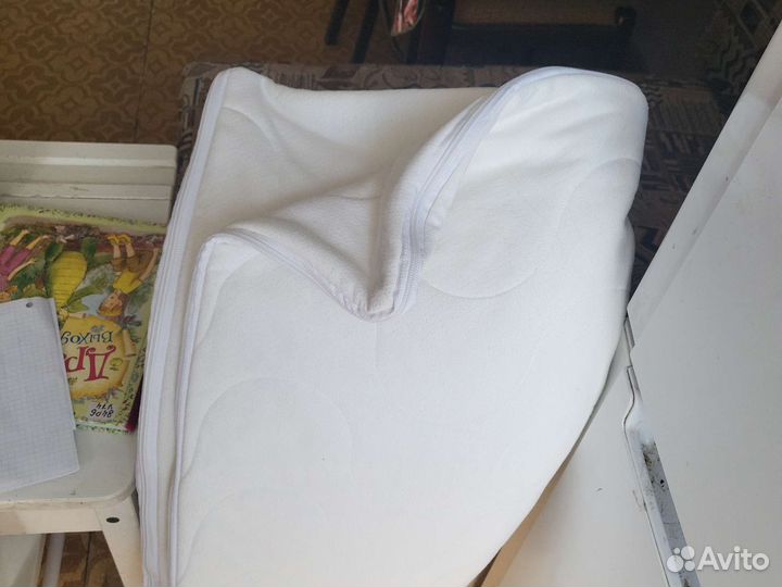 Чехол-наматрасник для тонкого детского матраса