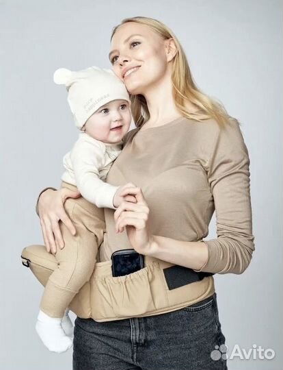 Эргорюкзак Хипсит для детей happy baby