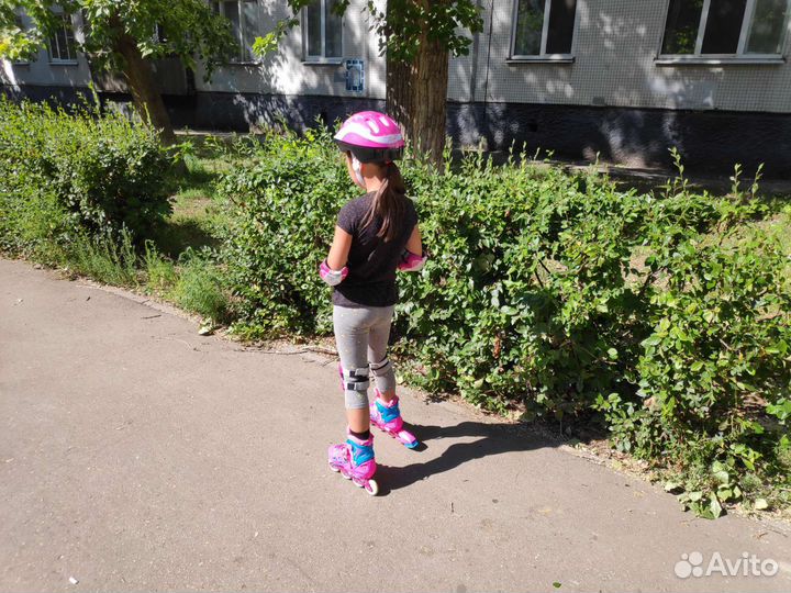 Роликовые коньки детские раздвижные