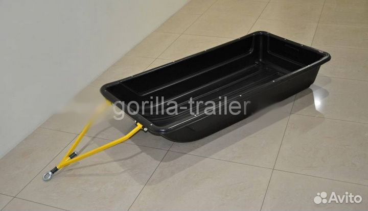 Сани-волокуши С-6 с обвязкой (сани для снегохода)