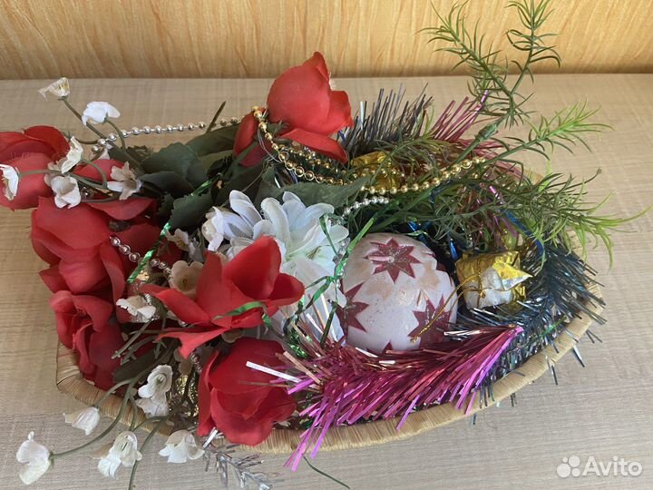 Корзинка с цветами