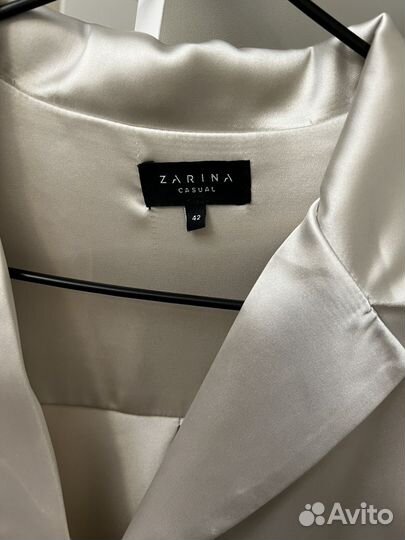 Атласная рубашка