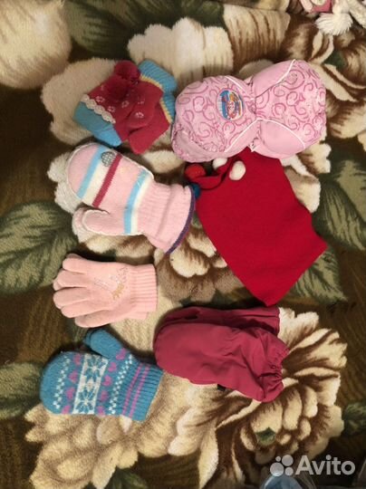 Шапка детская для девочки зимняя