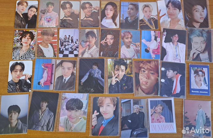 Карты stray kids/bts