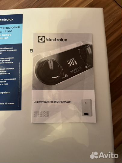 Газовая колонка electrolux