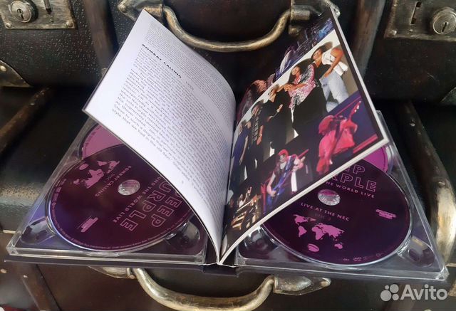Deep Purple, 4 dvd, подарочное издание, 2008 г.в
