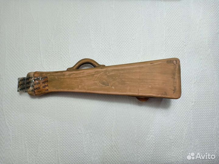 Глиняный кувшин с крышкой новый