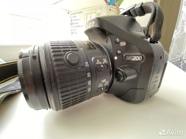Зеркальный фотоаппарат nikon d5200