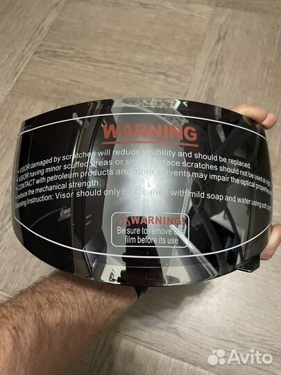 Визор AGV K3, K4 зеркальный новый