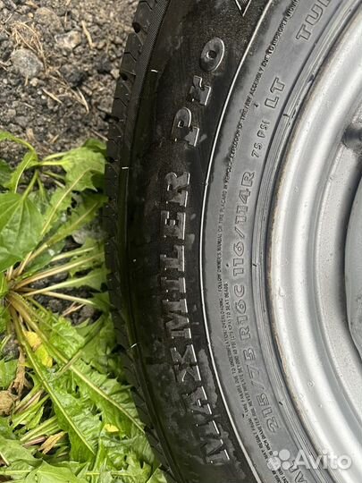 Колесо шипованное грузовое 215/75R16C