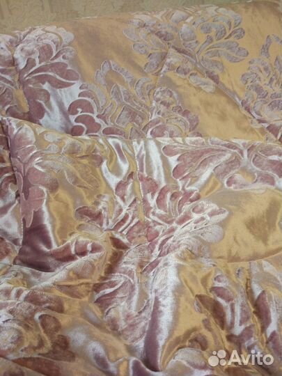 Одеяло- покрывало в комплекте цвет нежно-сиреневый