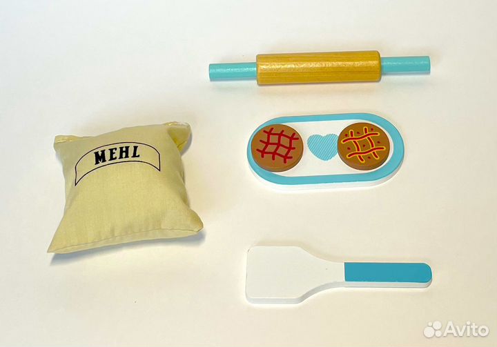 Детский деревянный набор Миксер