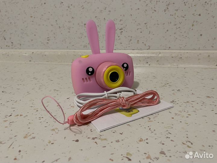 Детский цифровой фотоаппарат зайчик видео фото