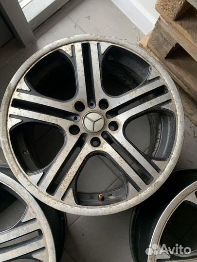 Литые диски r17 на mercedes бу