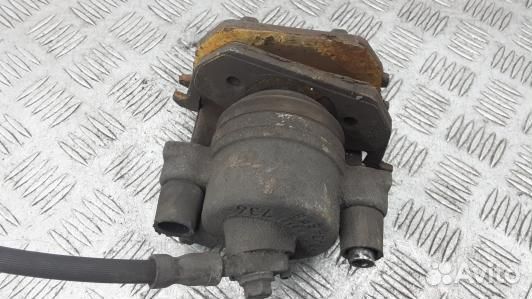 Суппорт тормозной передний правый skoda octavia A7 (HUK19N701)