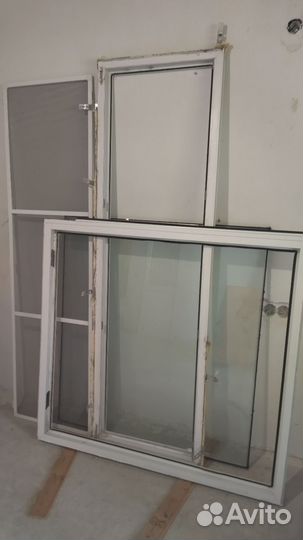 Балконная дверь с окном, бу