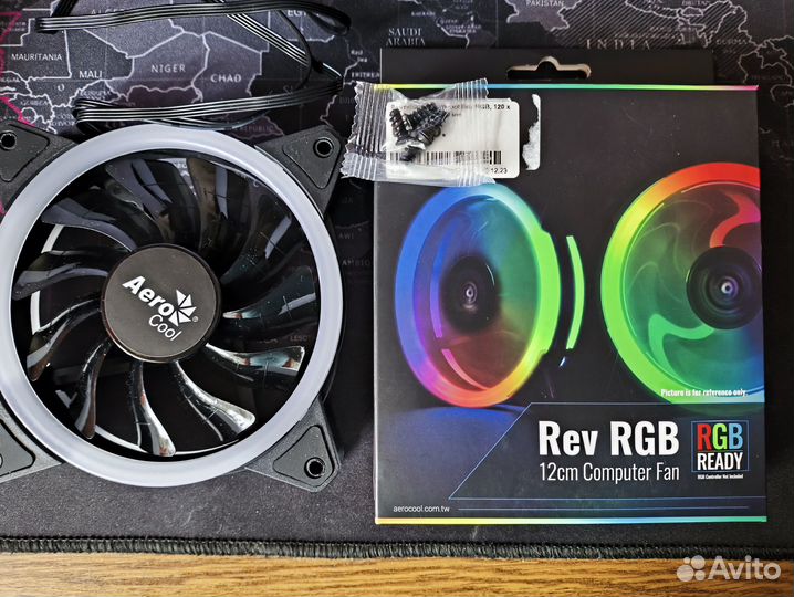 Вентилятор Aerocool Rev RGB 120мм