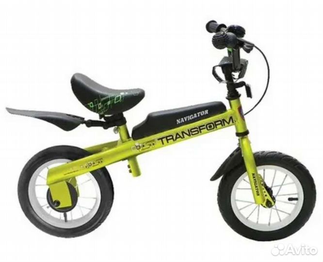 Беговел велосипед 2 в 1