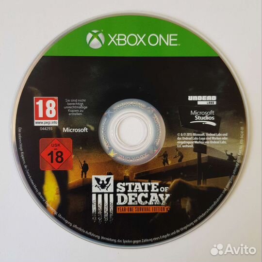 Xbox one. State of Decay. Субтитры на Рус. яз