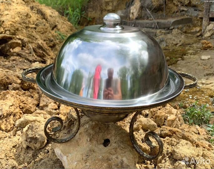 Поднос для подачи шашлыка с мангала SM-93740