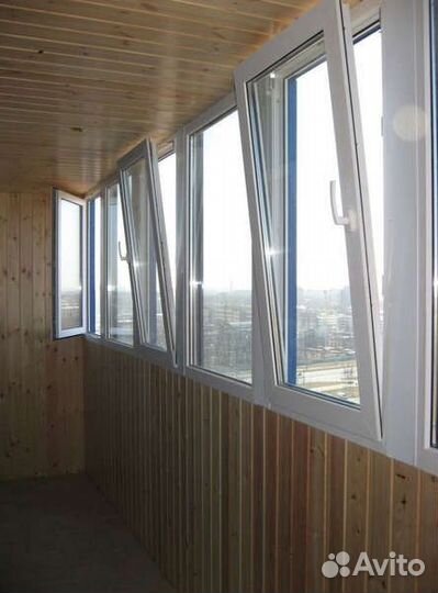 Пластиковое окно с установкой