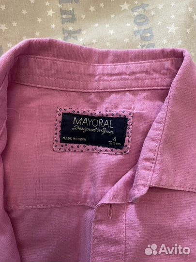 Рубашка для мальчика Mayoral