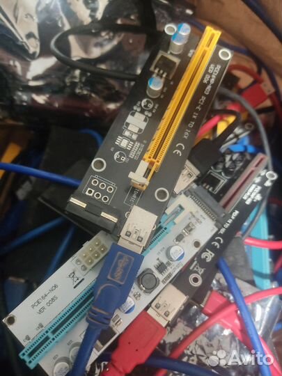 Райзер pci-e для видеокарт, для майнинга