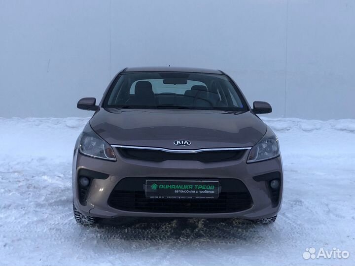 Kia Rio 1.4 МТ, 2018, 73 095 км