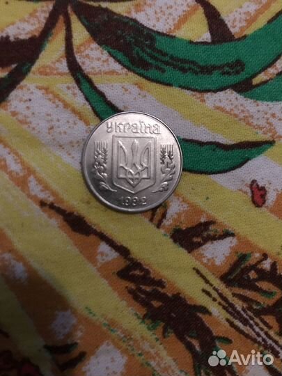 Монета 5 копеек украина 1992