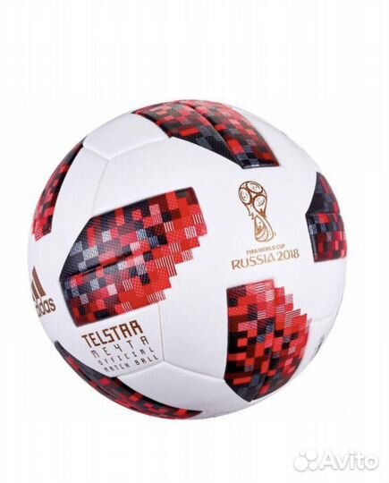 Футбольный мяч adidas telstar fifa 2018