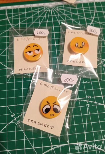 Значки, пины ручной работы (аниме)