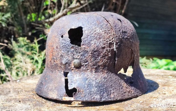 Каска немецкая м 35 антуражная ВОВ