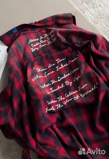 Рубашка maison mihara yasuhiro оверсайз