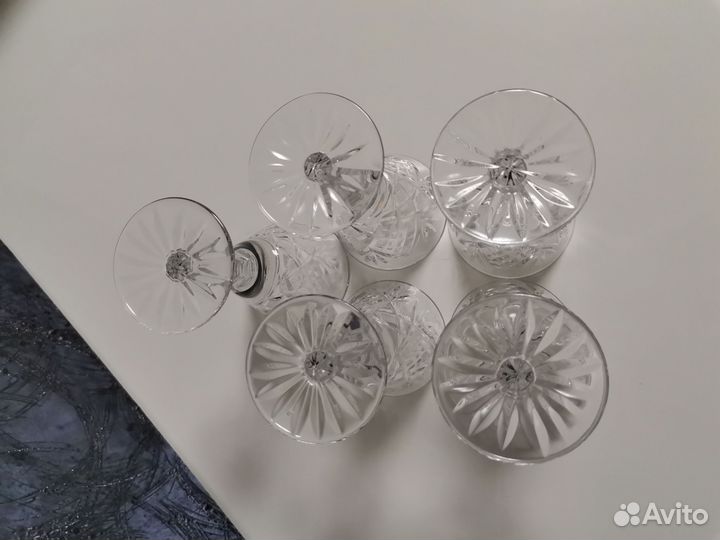 Фужеры хрустальные СССР