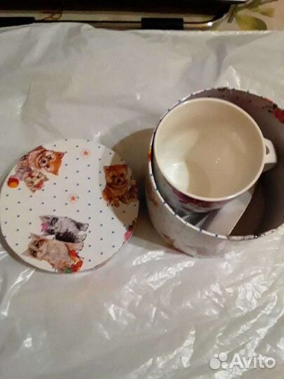 Кружка с ложкой