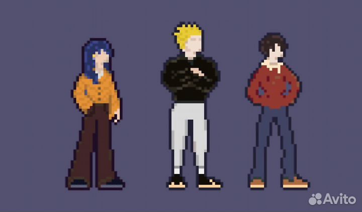 Художник pixel ART