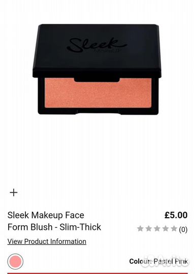Новые румяна Sleek MakeUP