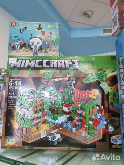 Майнкрафт, конструкторы, магнитный конструктор