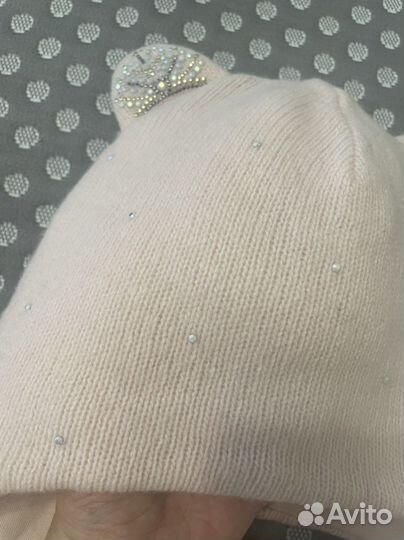 Комплект шапка, шарф Котик