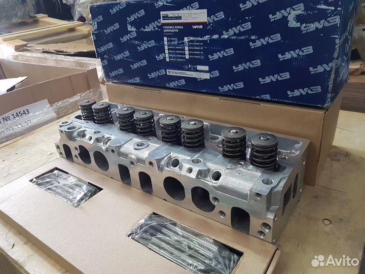 Головка блока цилиндров умз-4213 уаз, Газель