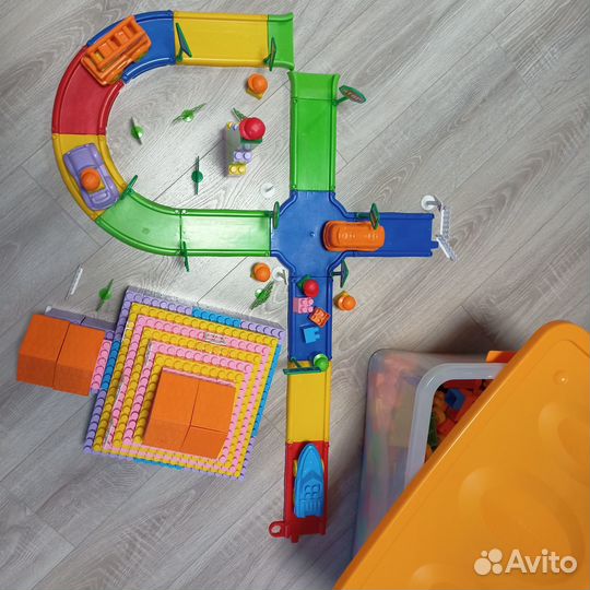 Конструктор Bauer крупные блоки 1000шт