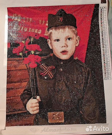 Алмазная мозаика по фото - производство